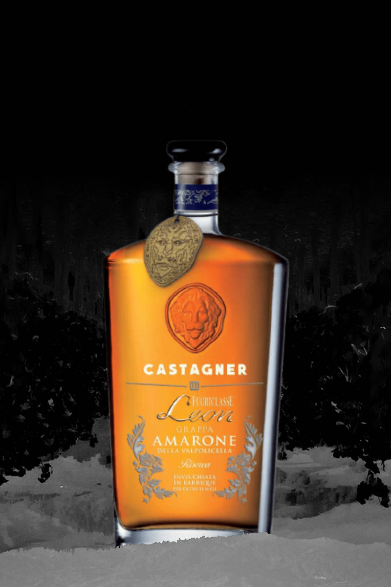 Grappa Riserva Amarone Fuoriclasse Leon Castagner